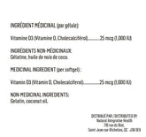 Vitamine D3 2000UI